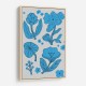 Blue Flowers Wall Art