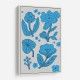 Blue Flowers Wall Art