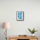 Blue Flowers Wall Art