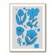 Blue Flowers Wall Art