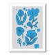 Blue Flowers Wall Art