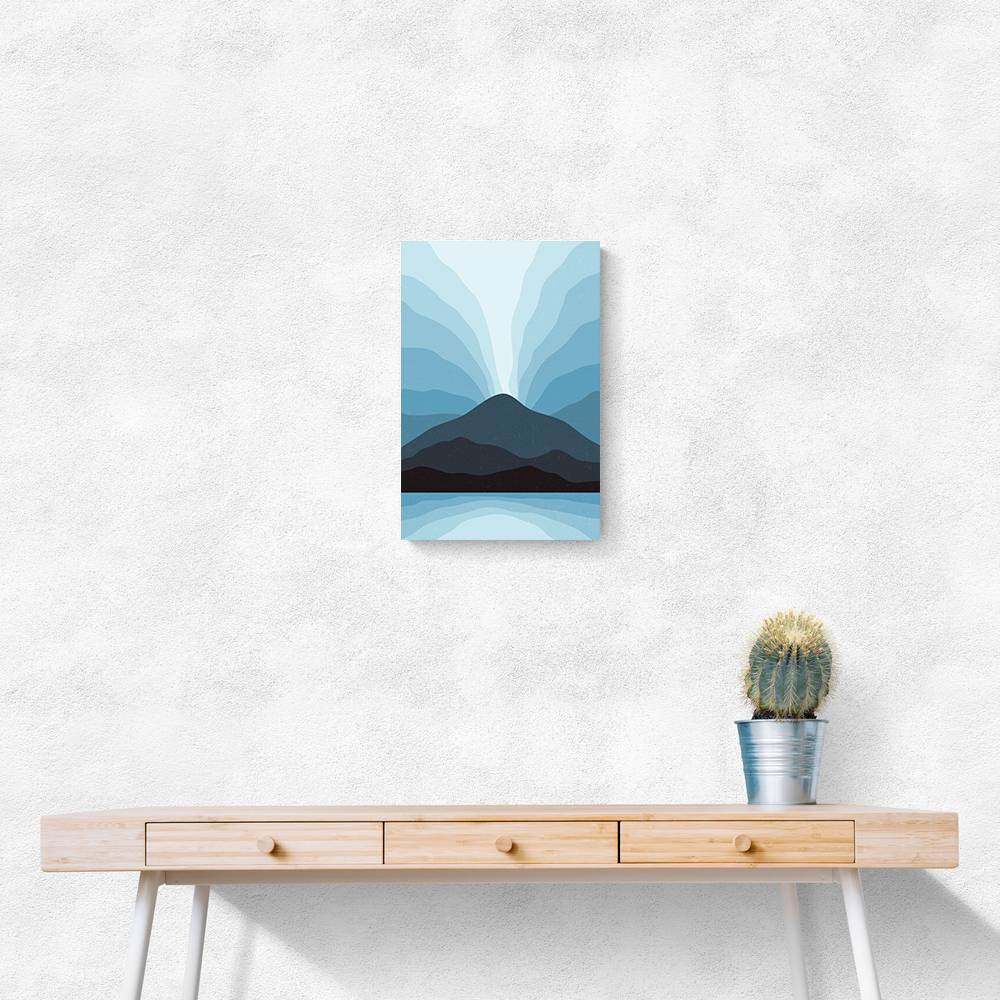 Blue Mountain Vibes #1 Wall Art