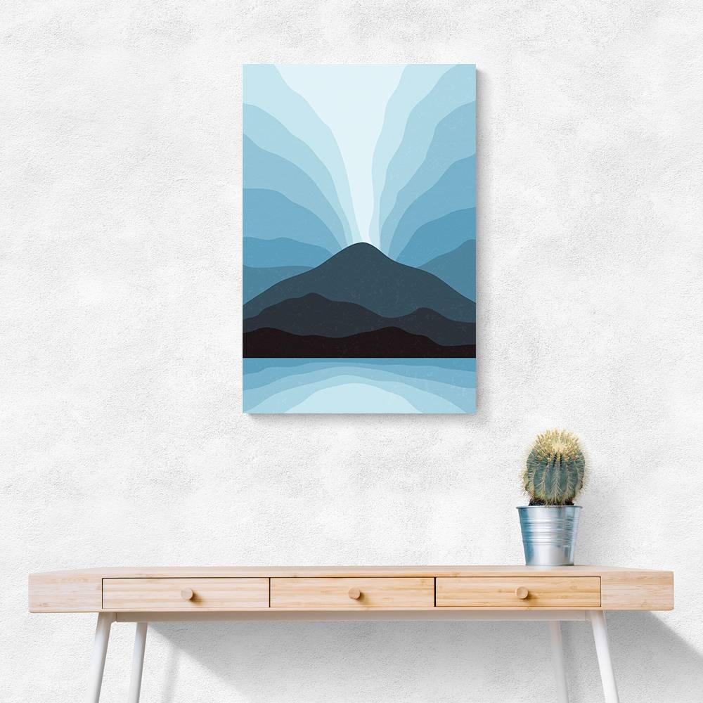 Blue Mountain Vibes #1 Wall Art