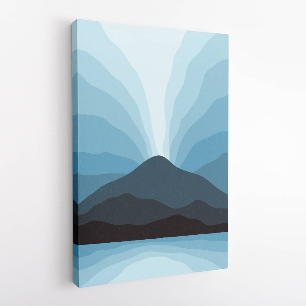 Blue Mountain Vibes #1 Wall Art