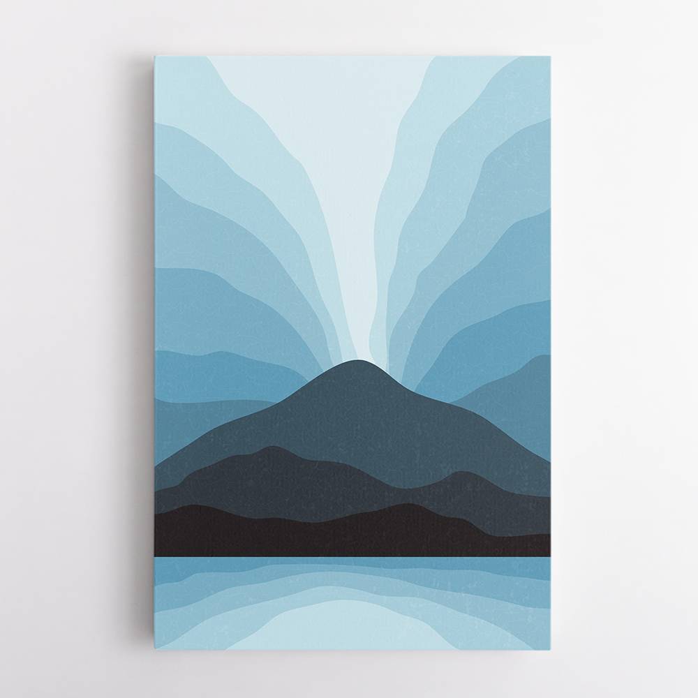 Blue Mountain Vibes #1 Wall Art