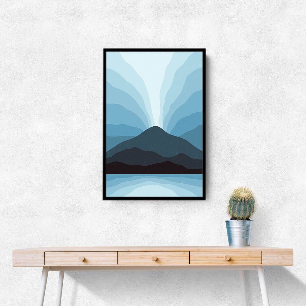 Blue Mountain Vibes #1 Wall Art