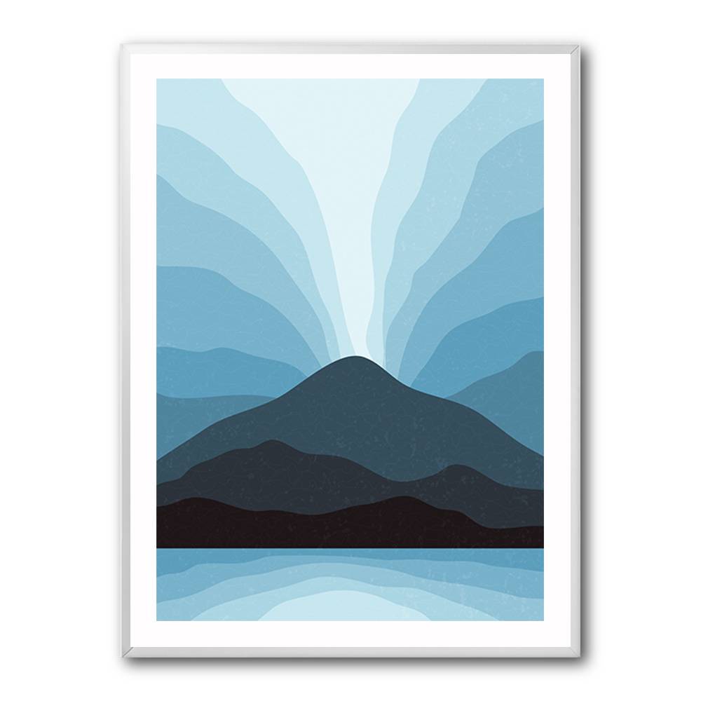 Blue Mountain Vibes #1 Wall Art