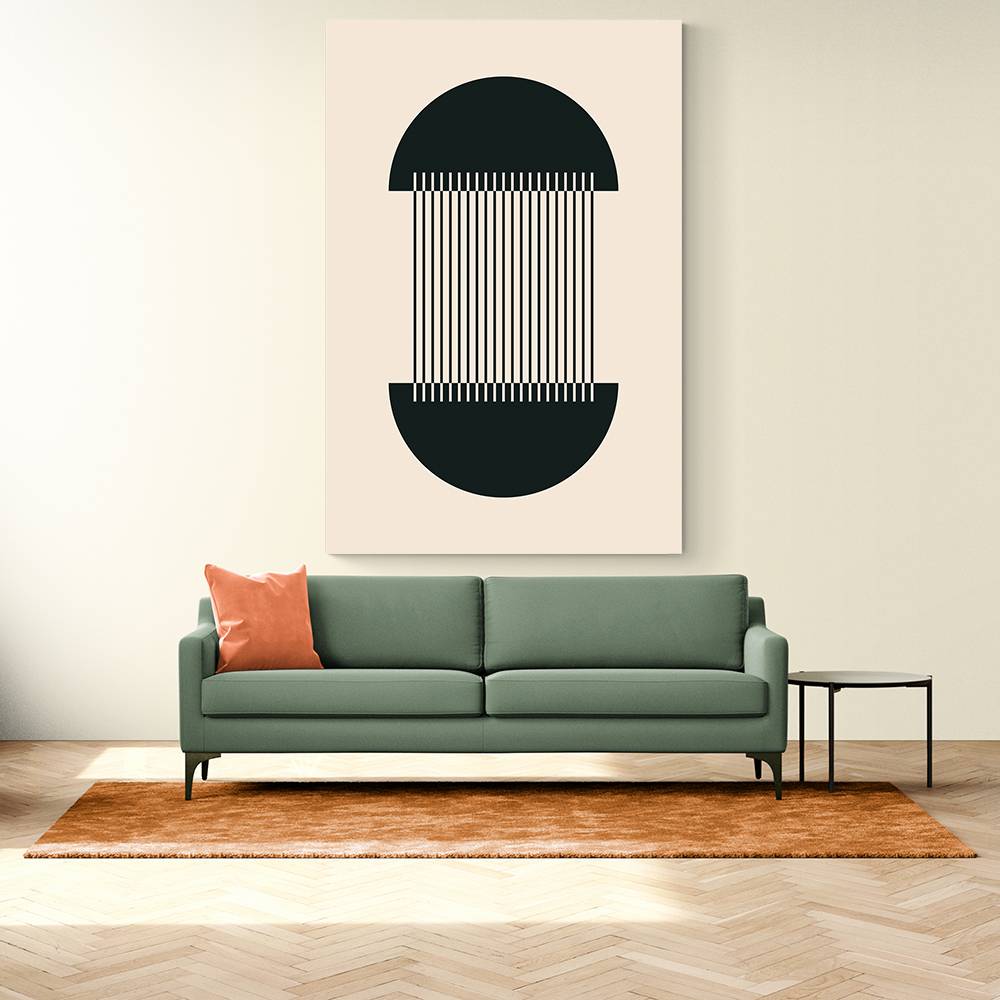 Boho Geometric Circle Wall Art