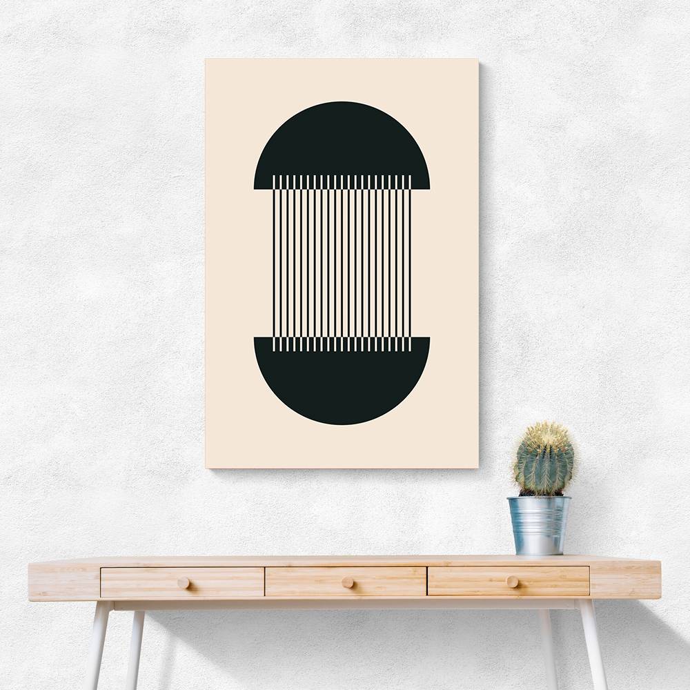 Boho Geometric Circle Wall Art