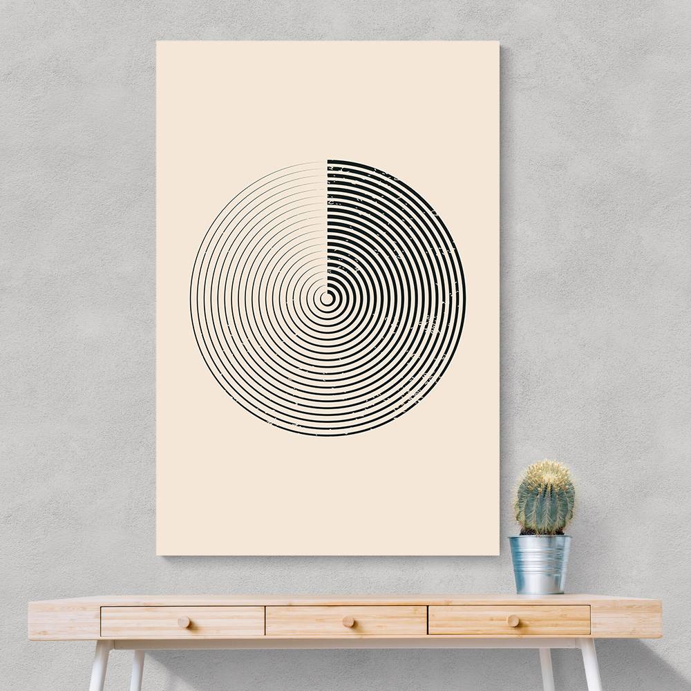 Boho Minimal Shapes #1 Wall Art