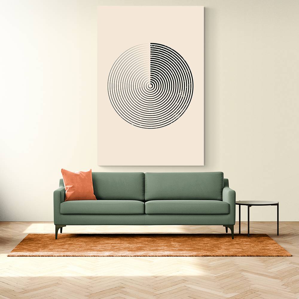 Boho Minimal Shapes #1 Wall Art