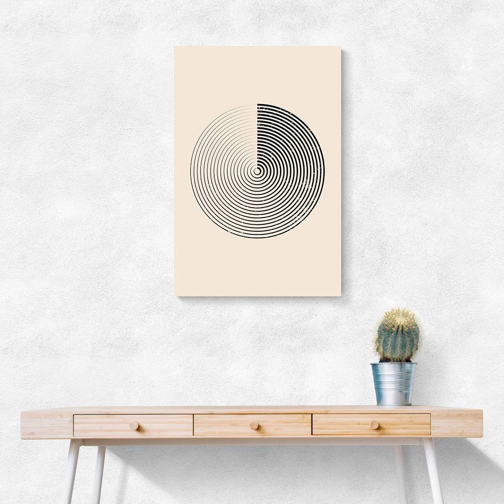 Boho Minimal Shapes #1 Wall Art