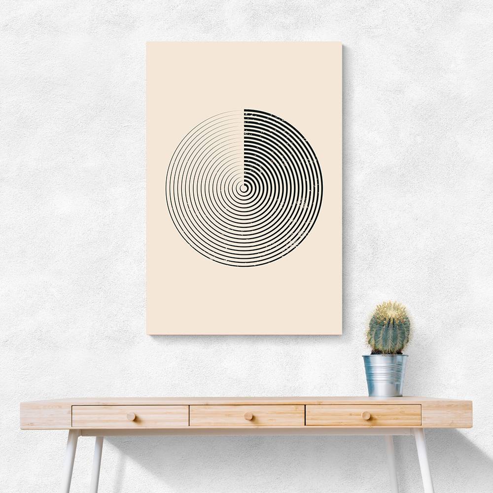 Boho Minimal Shapes #1 Wall Art