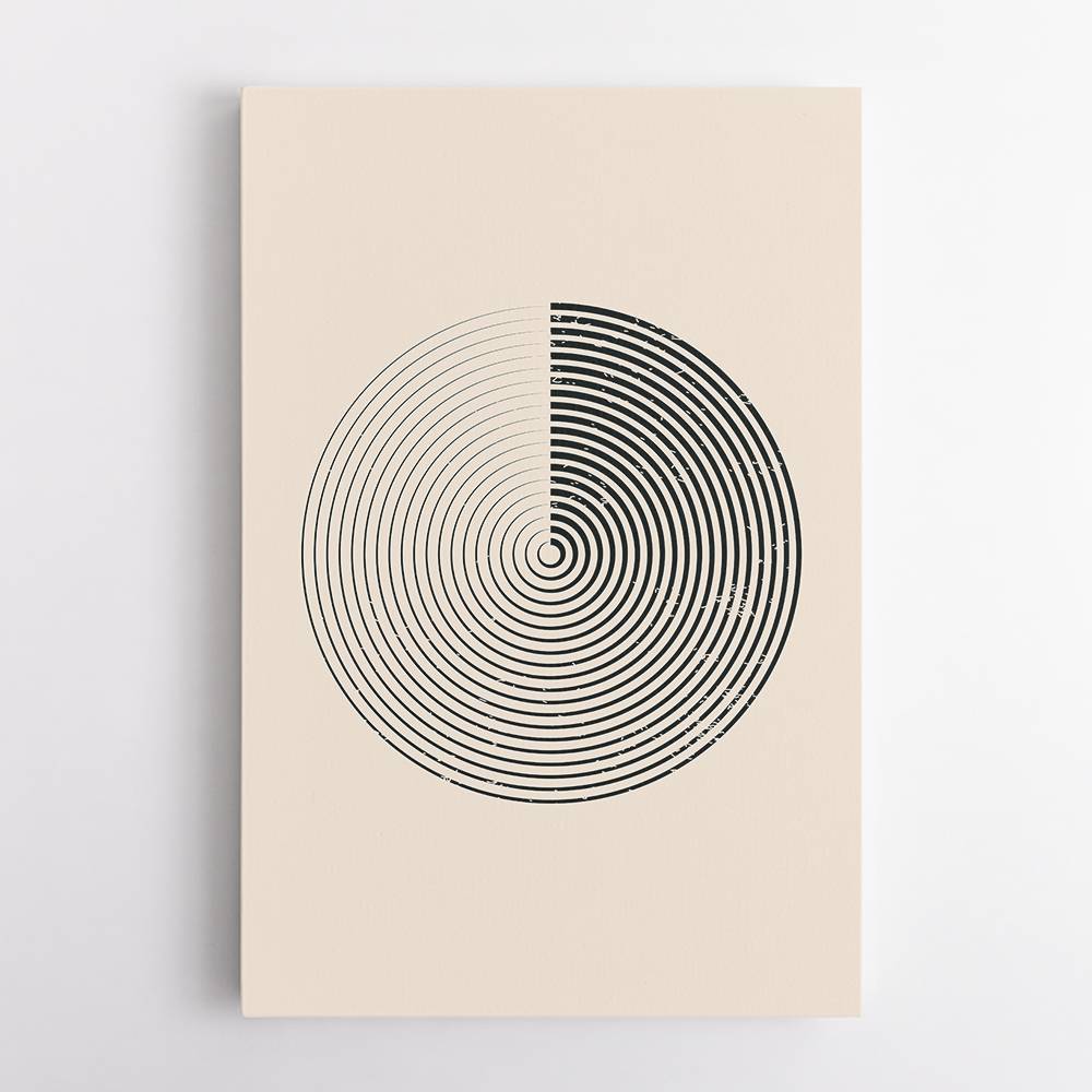 Boho Minimal Shapes #1 Wall Art