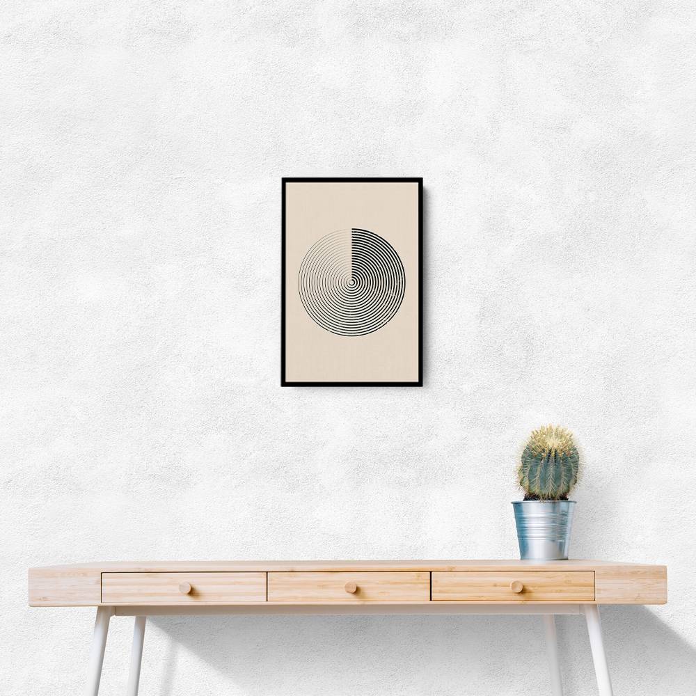 Boho Minimal Shapes #1 Wall Art