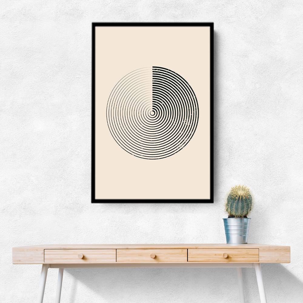 Boho Minimal Shapes #1 Wall Art