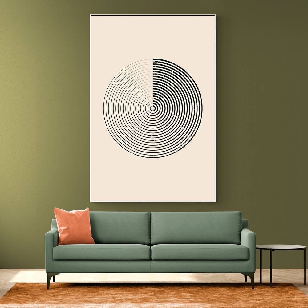 Boho Minimal Shapes #1 Wall Art