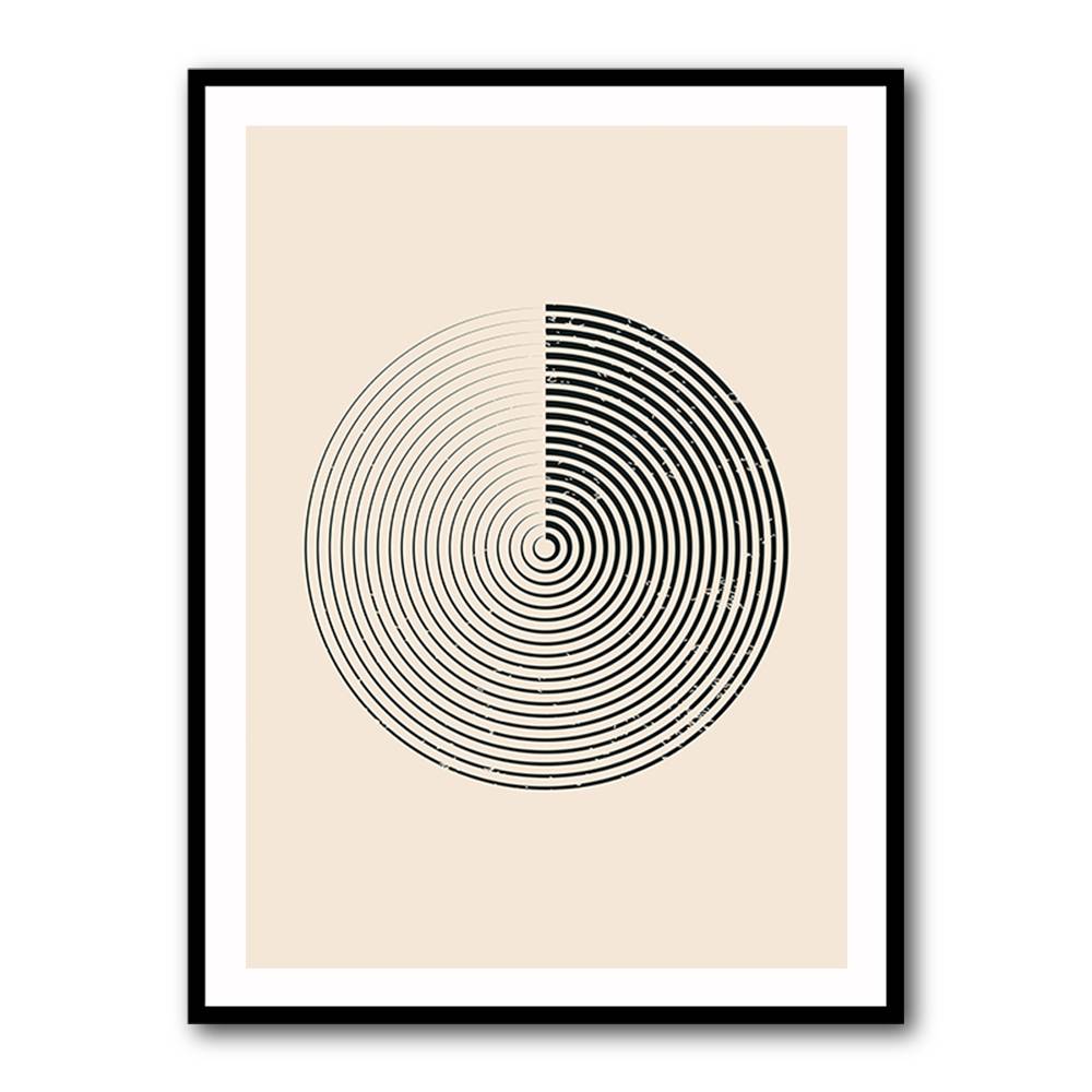 Boho Minimal Shapes #1 Wall Art