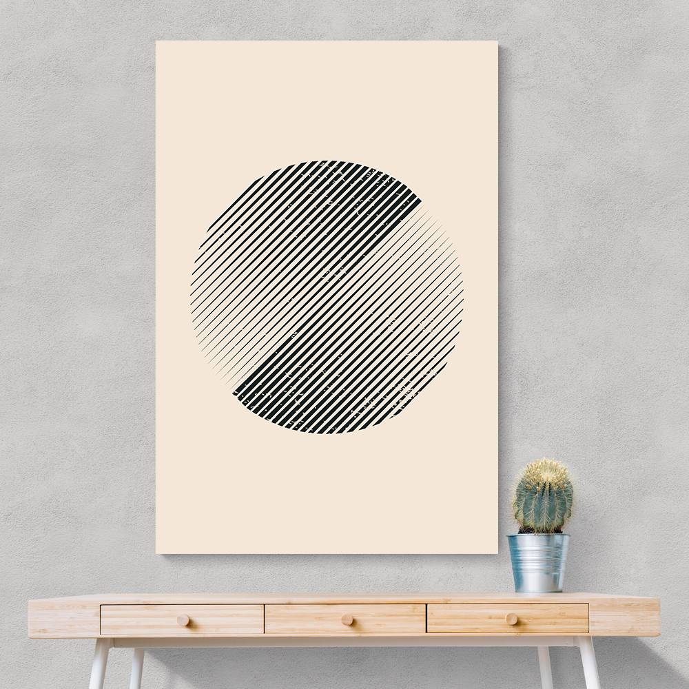 Boho Minimal Shapes #3 Wall Art