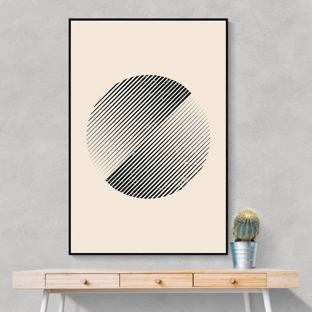 Boho Minimal Shapes #3 Wall Art