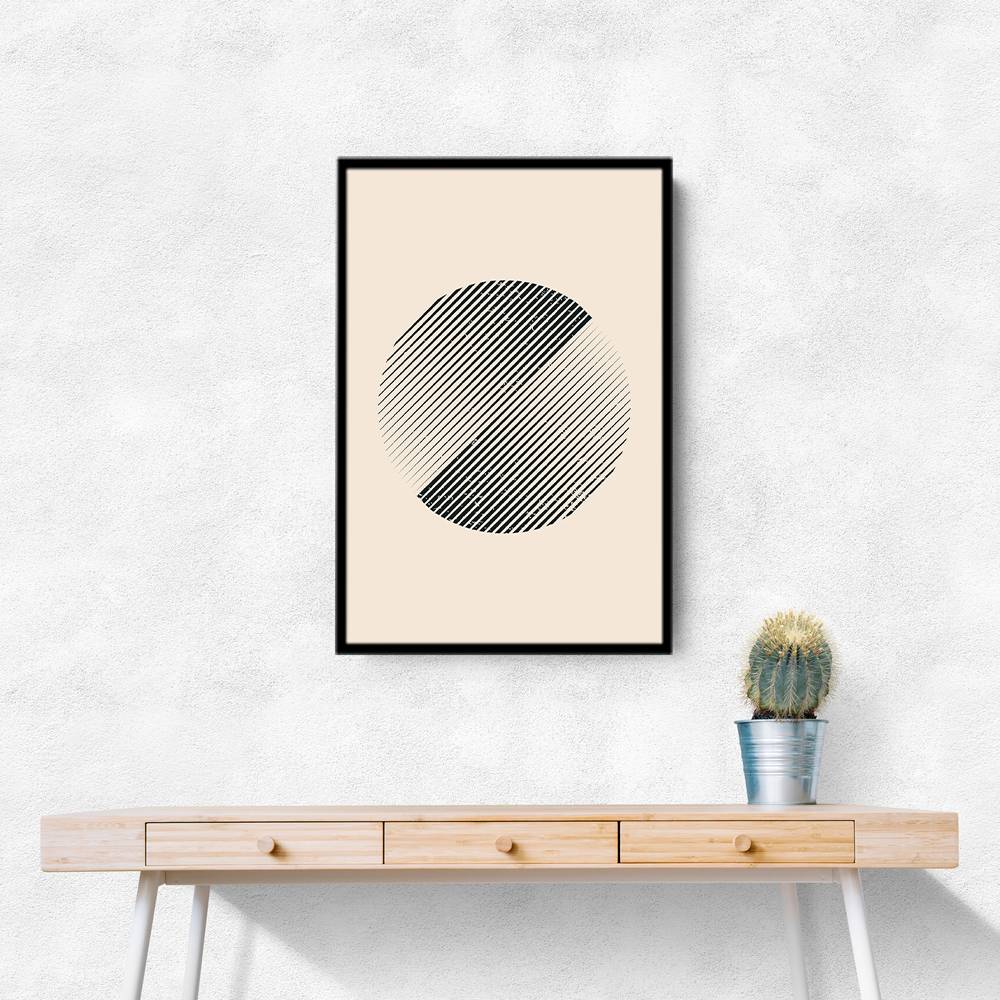 Boho Minimal Shapes #3 Wall Art