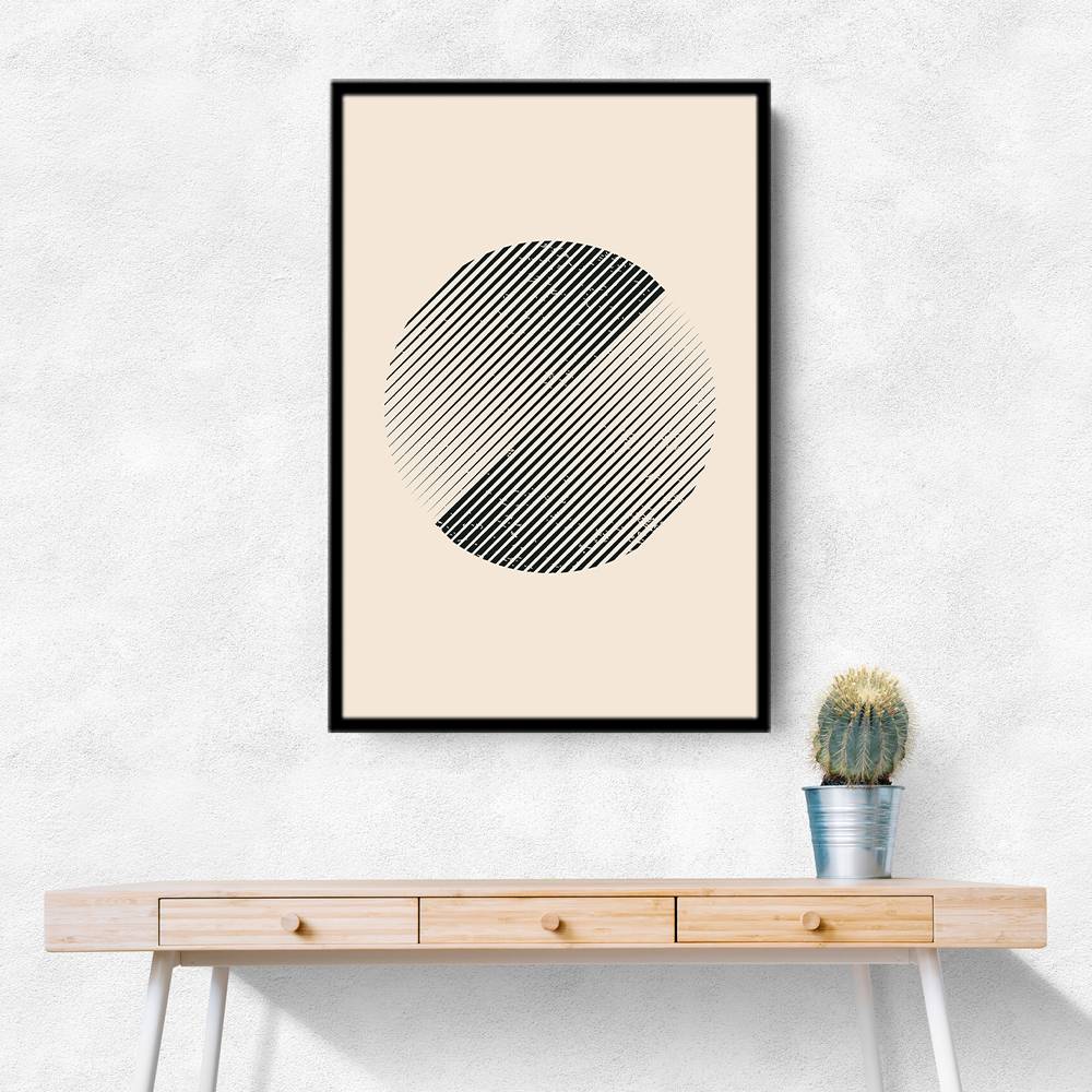 Boho Minimal Shapes #3 Wall Art