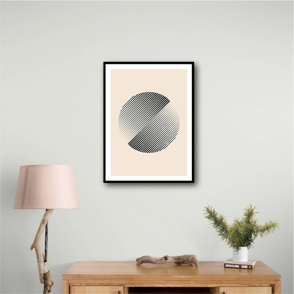 Boho Minimal Shapes #3 Wall Art