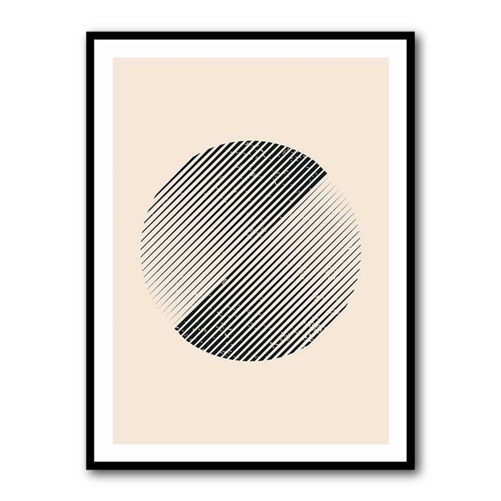 Boho Minimal Shapes #3 Wall Art