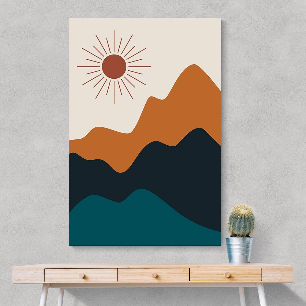 Boho Mountain Series #2 Wall Art