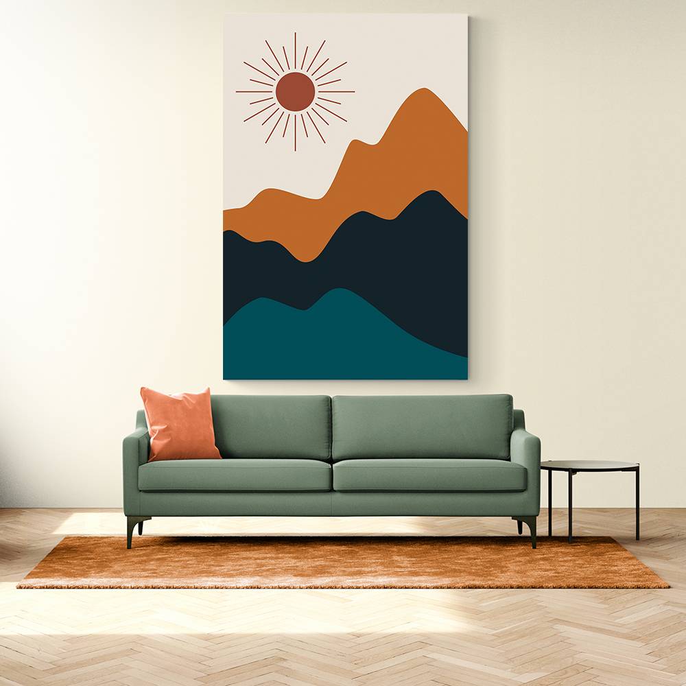 Boho Mountain Series #2 Wall Art