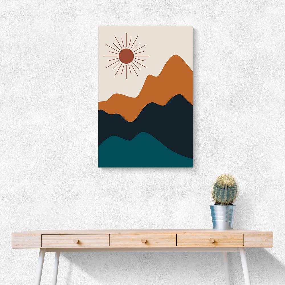 Boho Mountain Series #2 Wall Art