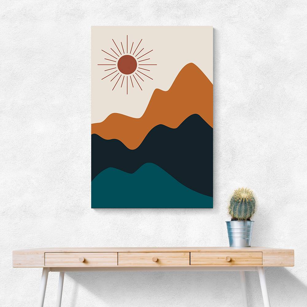 Boho Mountain Series #2 Wall Art