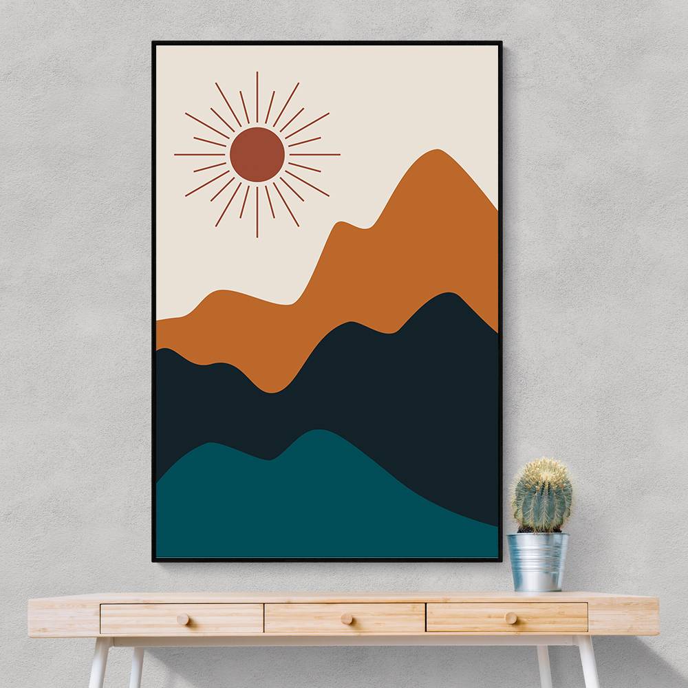 Boho Mountain Series #2 Wall Art