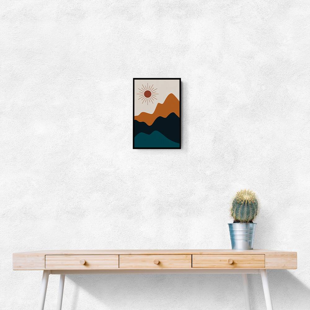 Boho Mountain Series #2 Wall Art