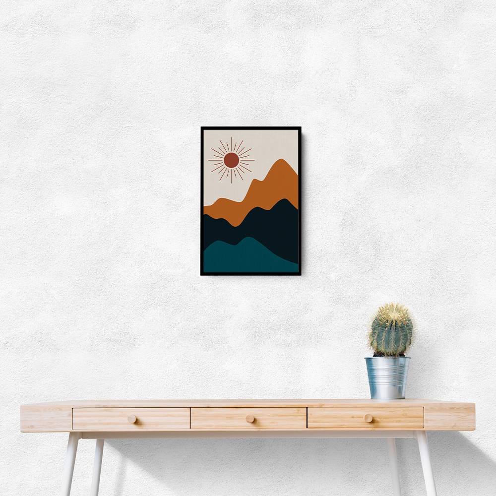 Boho Mountain Series #2 Wall Art