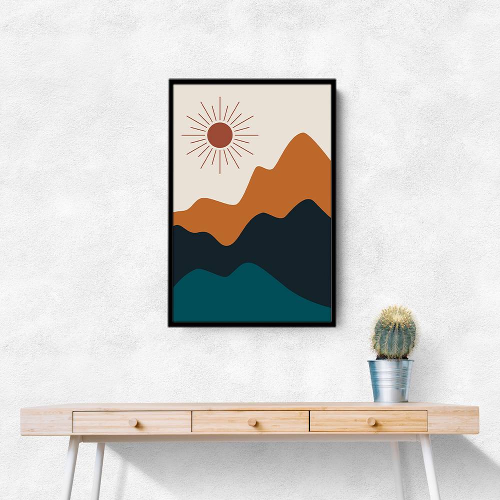 Boho Mountain Series #2 Wall Art