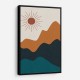 Boho Mountain Series #2 Wall Art