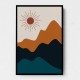 Boho Mountain Series #2 Wall Art