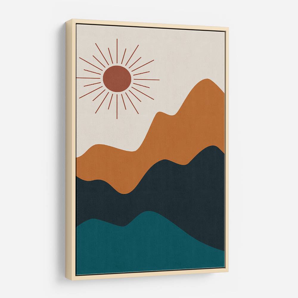 Boho Mountain Series #2 Wall Art