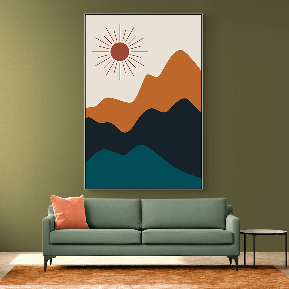 Boho Mountain Series #2 Wall Art