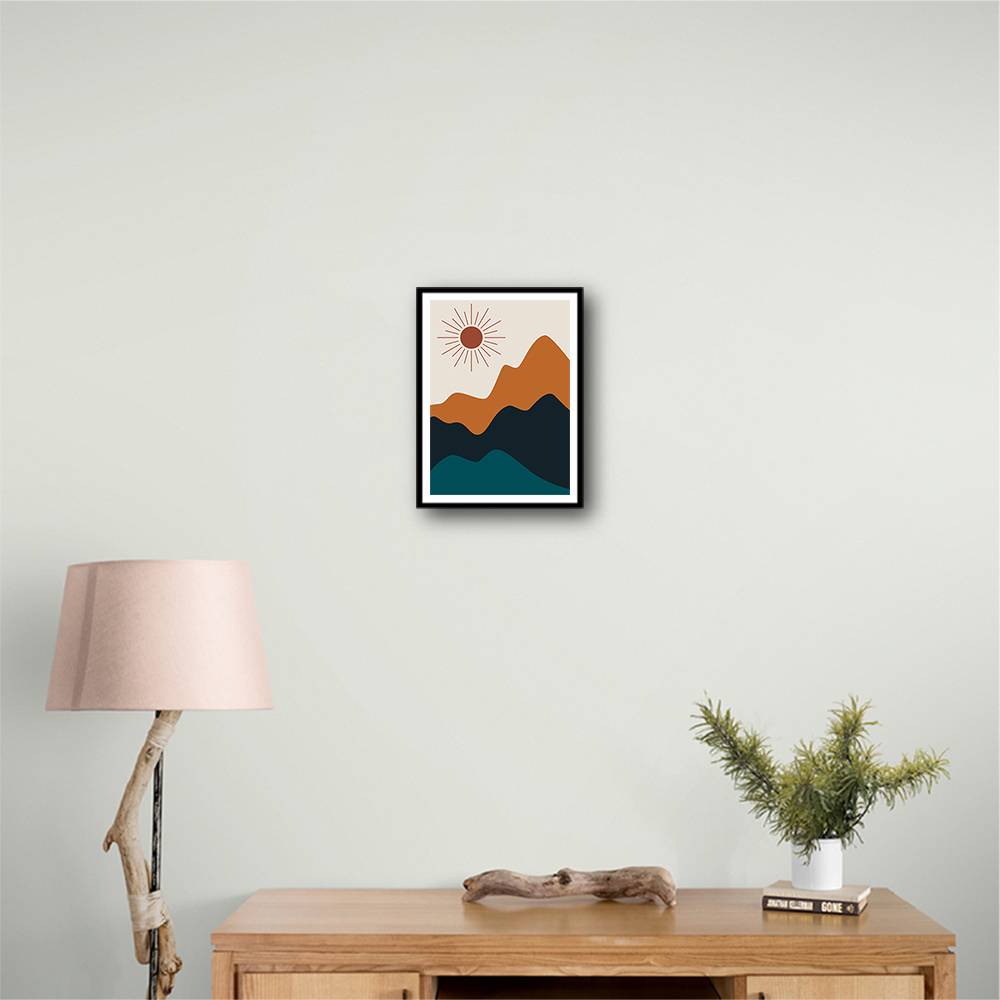 Boho Mountain Series #2 Wall Art