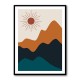 Boho Mountain Series #2 Wall Art