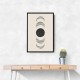 Boho Sun and Moon #4 Wall Art