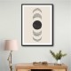 Boho Sun and Moon #4 Wall Art