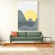 Boho Sunny Landscape #1 Wall Art