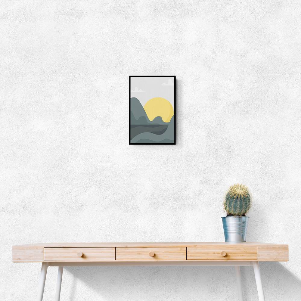 Boho Sunny Landscape #1 Wall Art