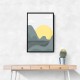 Boho Sunny Landscape #1 Wall Art