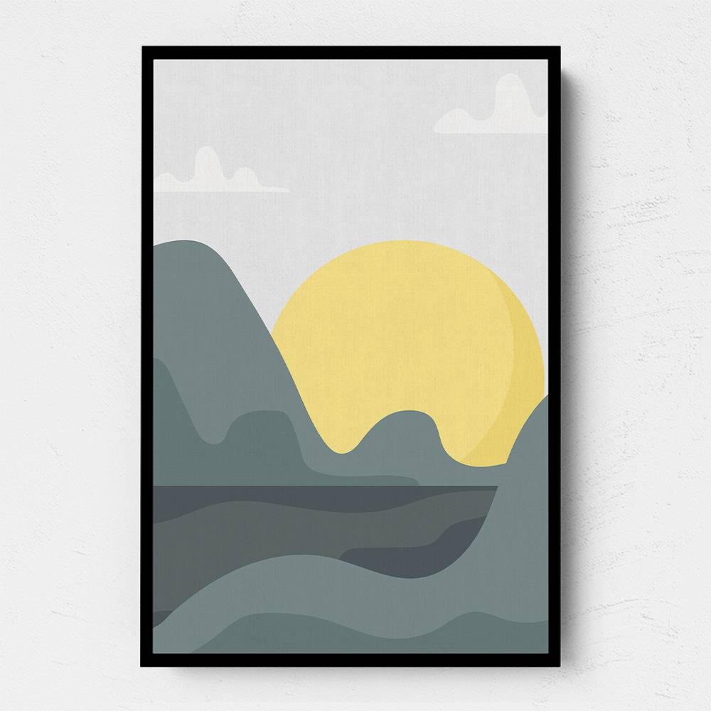 Boho Sunny Landscape #1 Wall Art