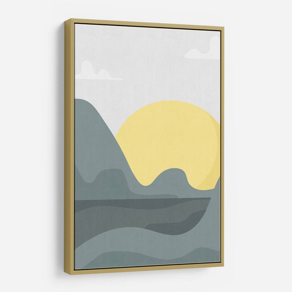 Boho Sunny Landscape #1 Wall Art