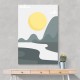 Boho Sunny Landscape #3 Wall Art